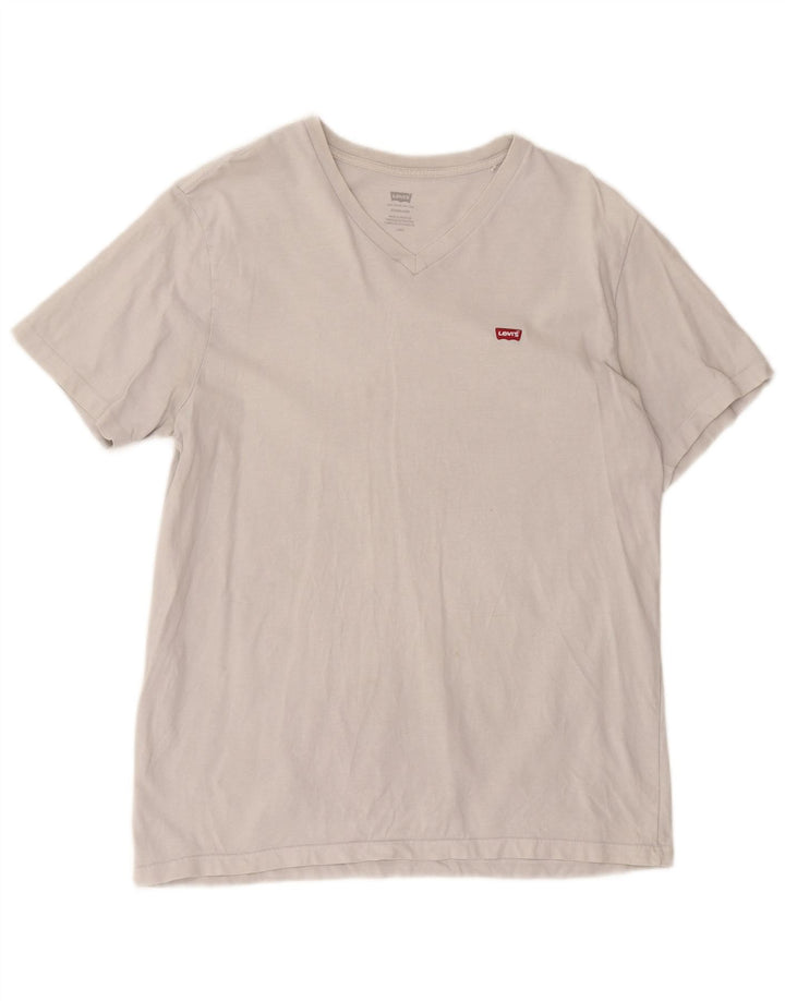Levi's Tee-Shirt Standard Homme Blanc Large Coton