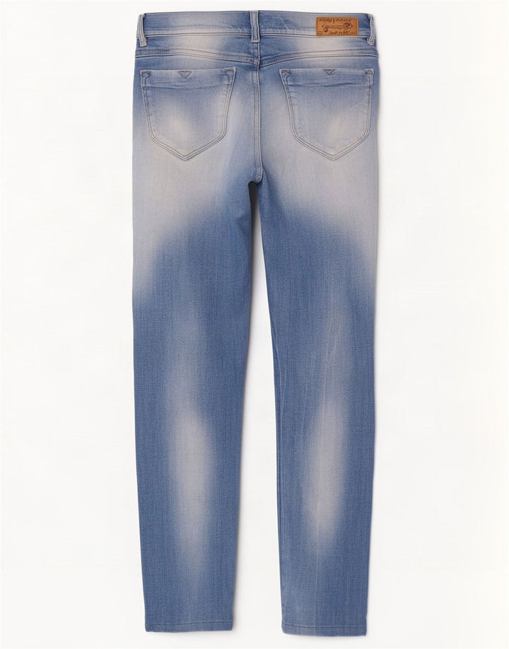 Diesel Jean super slim effet vieilli W29 L28 en coton bleu pour femme
