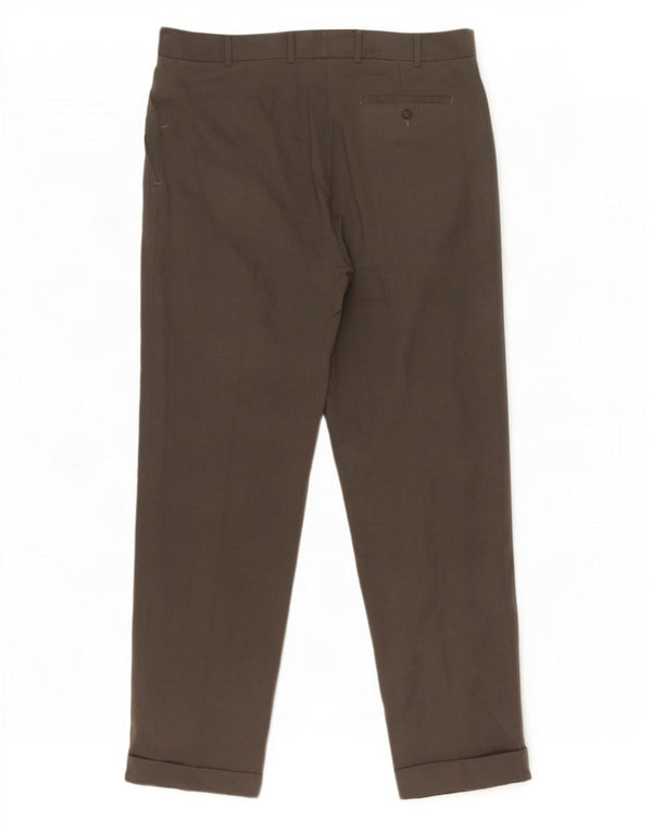 Marks & Spencer Pantalon de costume pour homme W38 L31 Gris Lyocell