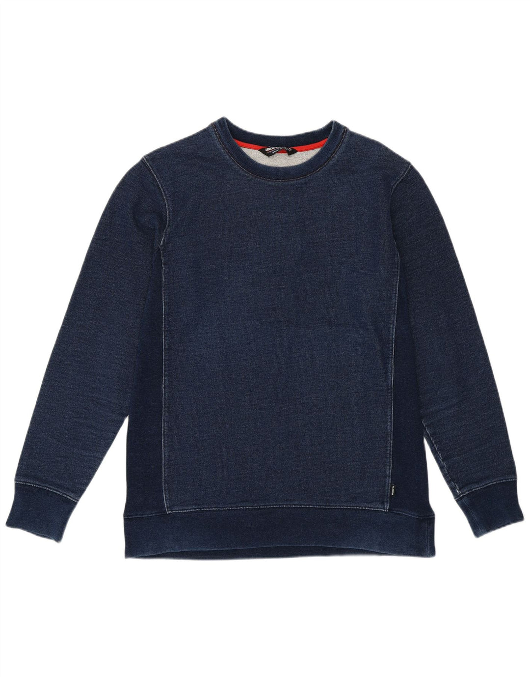 Undefeated Sweat-Shirt Graphique Homme Bleu Marine Moyen Coton