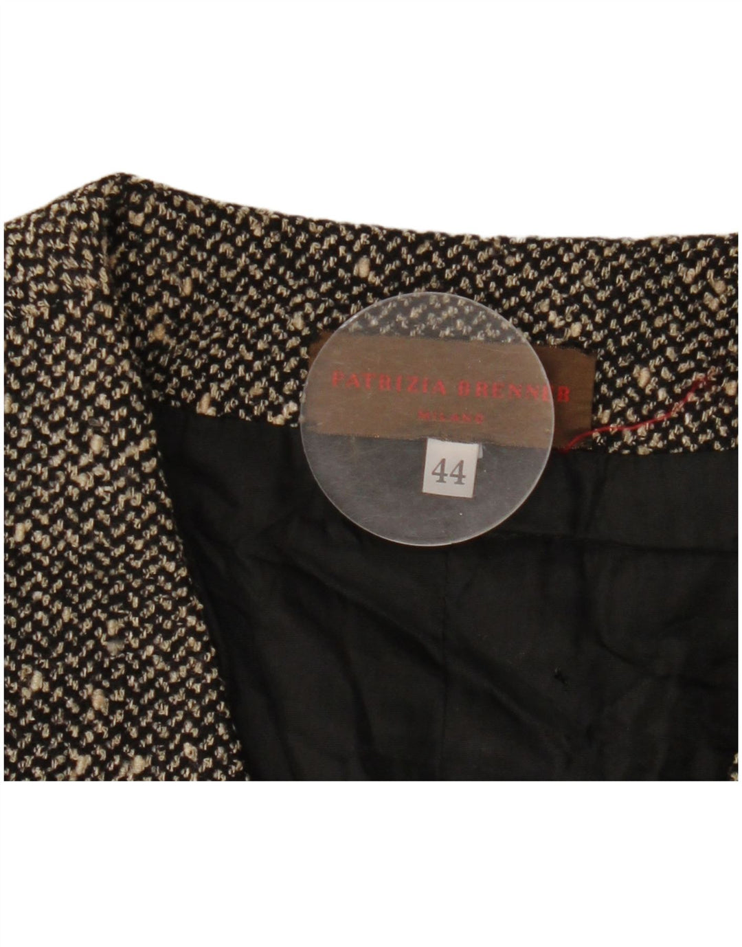 Patrizia Brenner Gilet Femme IT 44 Moyen Noir Moucheté