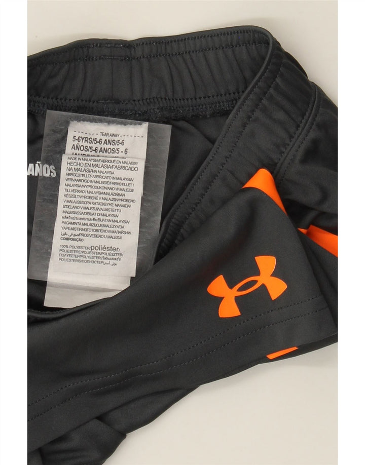 Under Armour Short de Sport Garçon 5-6 ans Gris Polyester