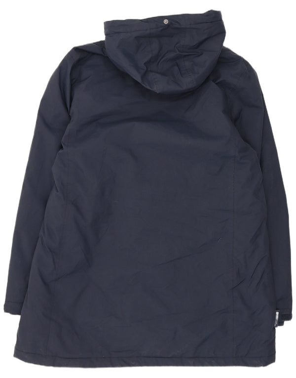 Mountain Warehouse Manteau coupe-vent à capuche pour femme UK 20 2XL Bleu marine