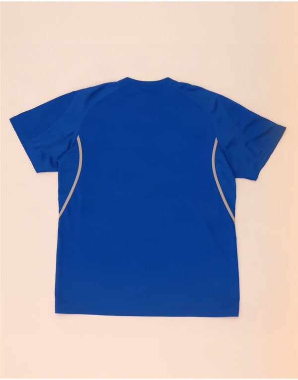 Adidas T-Shirt Homme Bleu Moyen Polyester