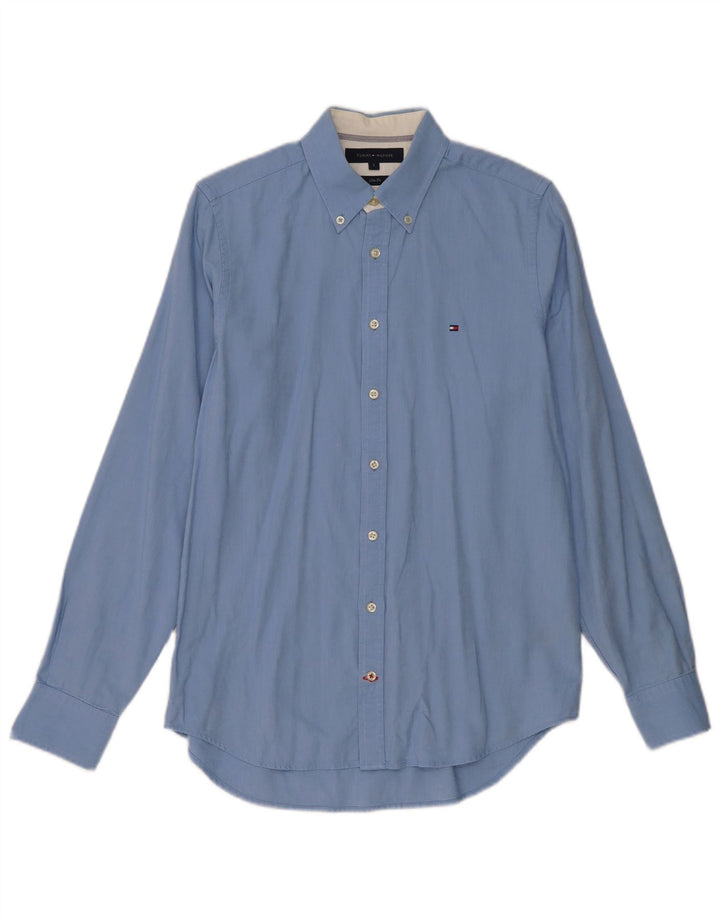 Tommy Hilfiger Chemise Slim Fit Homme Bleu Coton