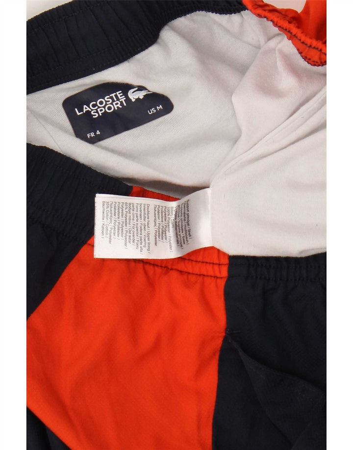 Lacoste Pantalon de survêtement pour homme Taille 4 Bleu marine moyen Colourblock