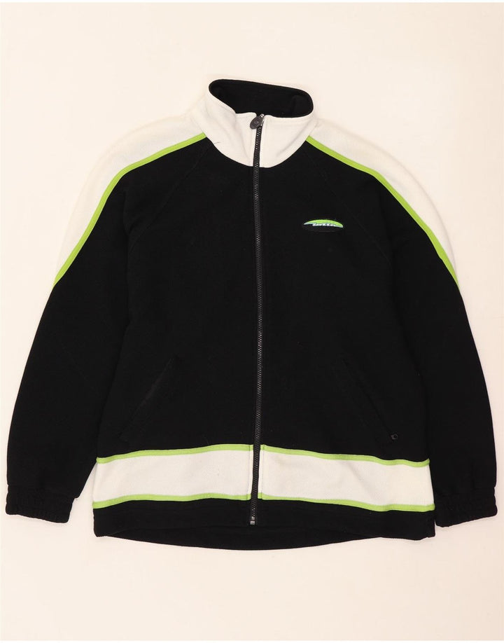 Lotto Veste de survêtement surdimensionnée pour femme UK 10 Small Noir Colourblock