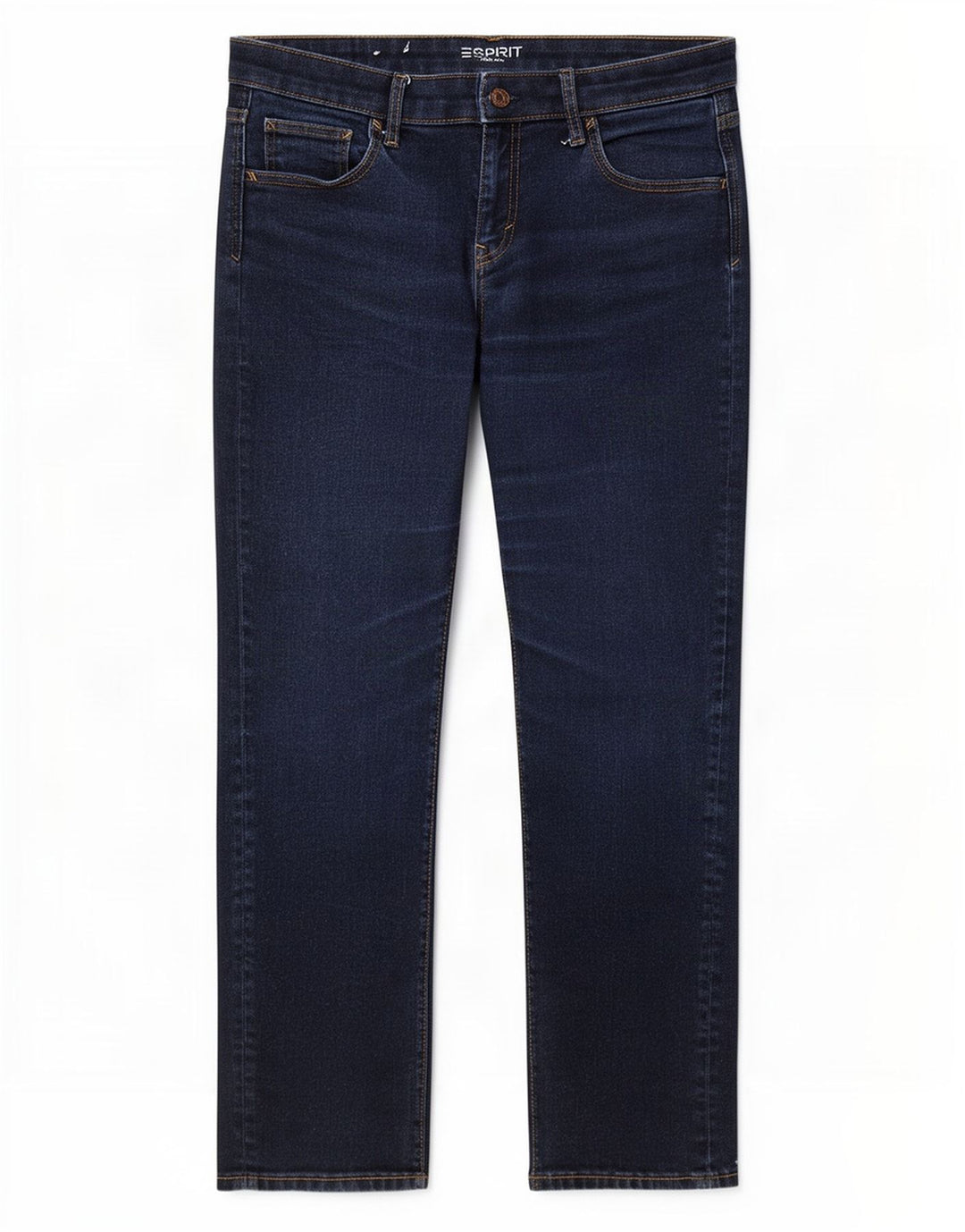 Esprit Jean Droit Femme W30 L30 Bleu Marine Coton