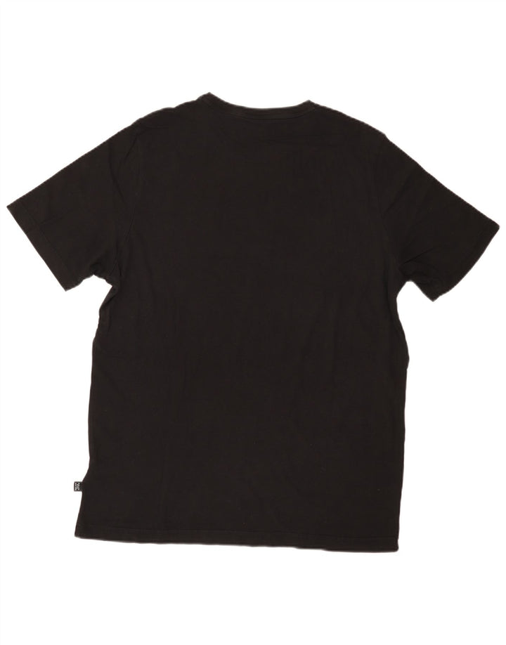PUMA T-Shirt Homme Haut Large Noir Coton