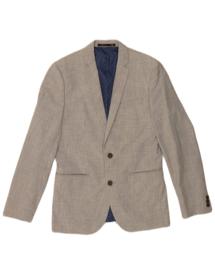 Farah Veste Blazer 2 Boutons Homme UK 36 Petit Gris Polyester