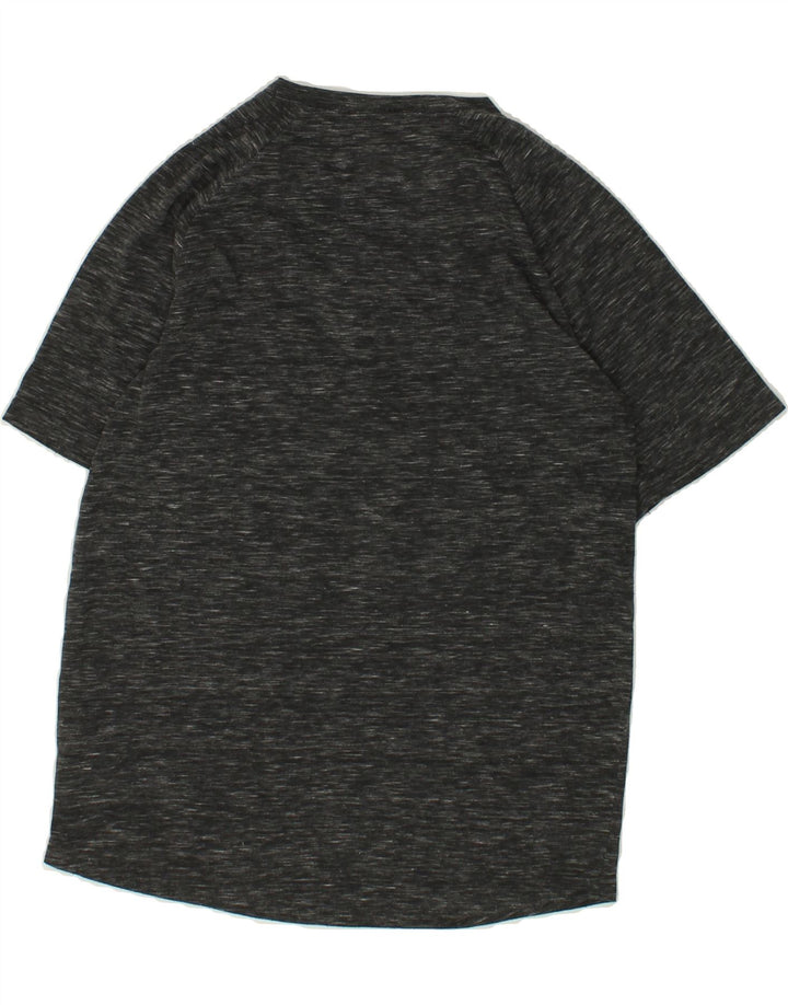 HURLEY Boys T-Shirt Top 12-13 Years XL Grey Flecked Polyester Vintage Hurley and Second-Hand Hurley from Messina Hembry 