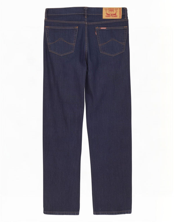 Carrera Jean Droit 700 Homme W38 L34 Bleu Marine Coton