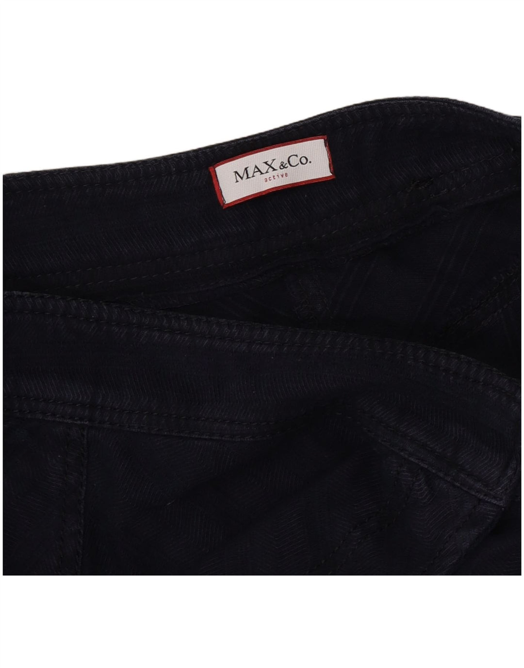 Max & Co. Jupe trapèze W28 pour femme, rayée bleu marine moyen
