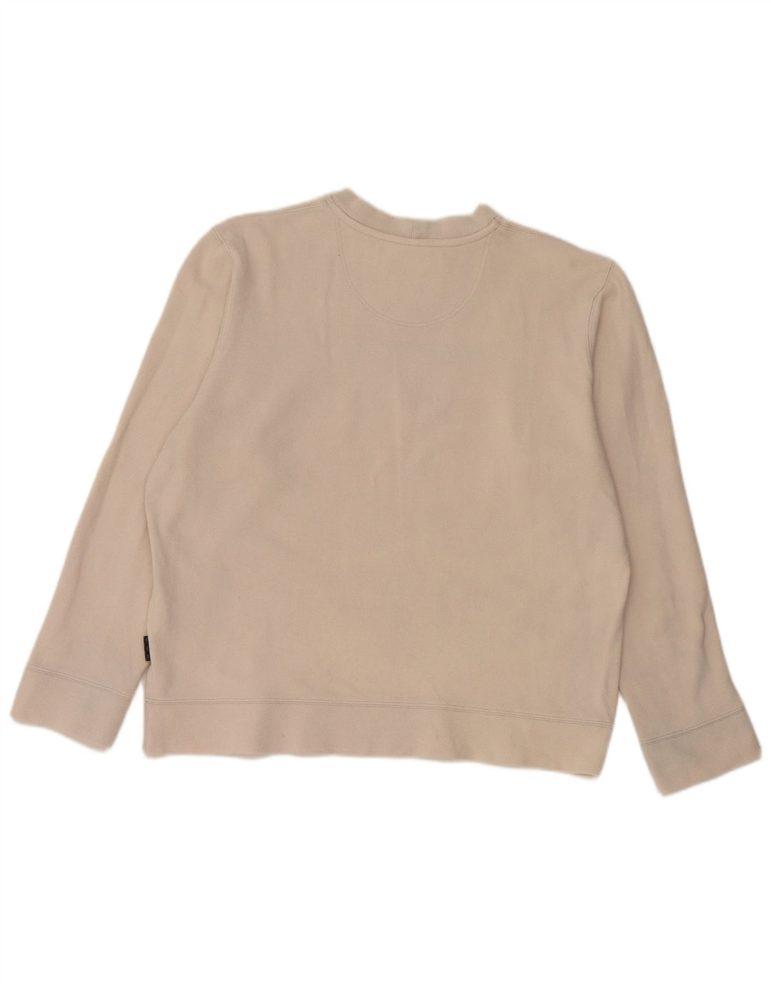 SERGIO TACCHINI Sweat-shirt graphique pour femme UK 18 XL Blanc cassé