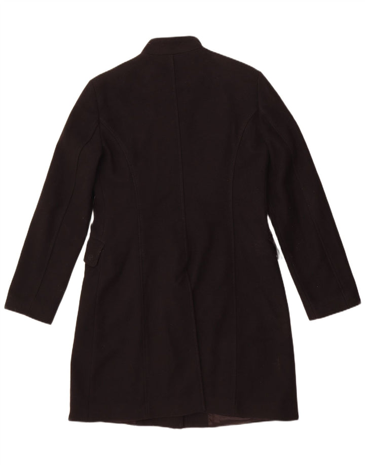 Benetton Pardessus Femme IT 46 Large Laine Noire
