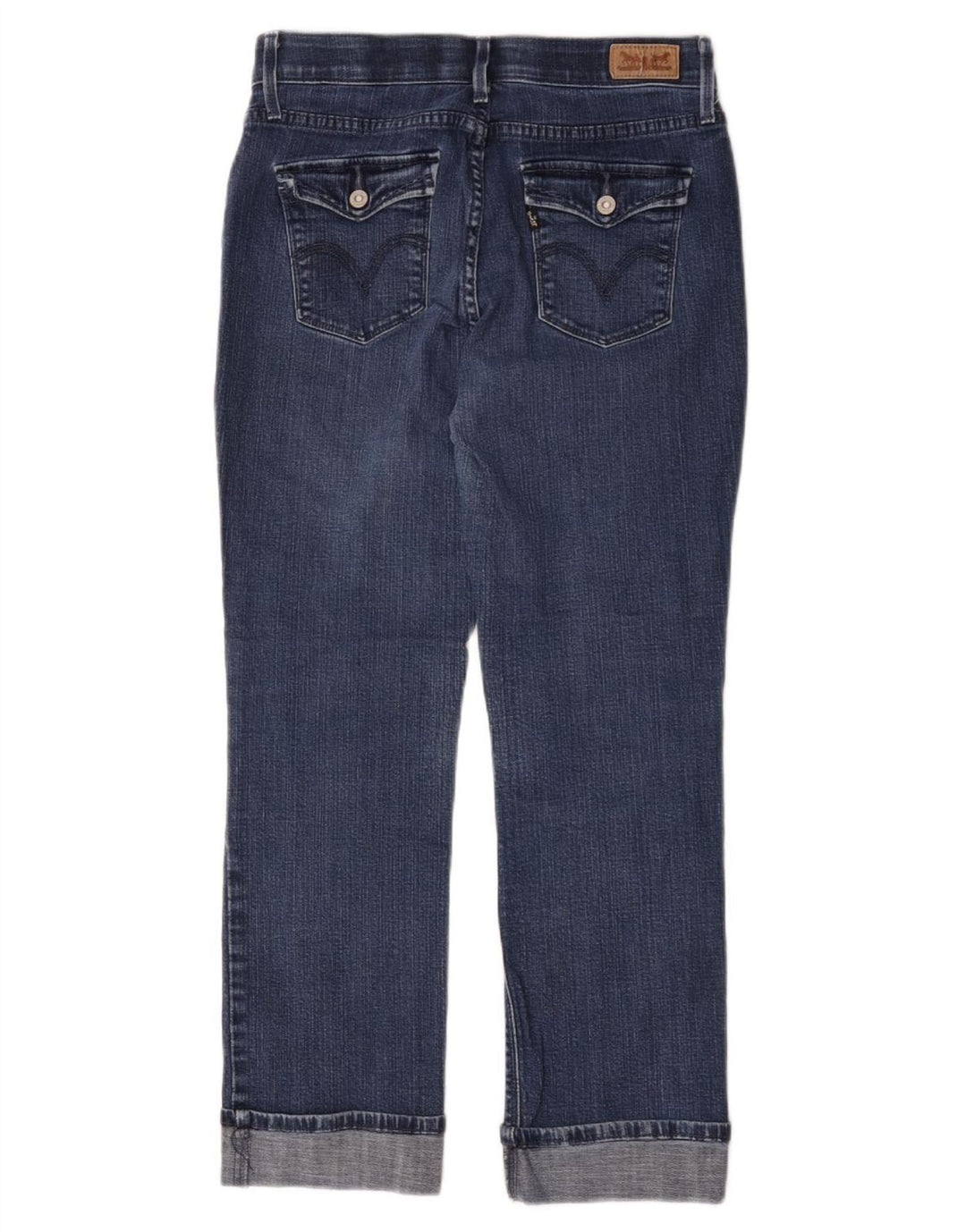 Levi's Jean droit femme US 6 Medium W28 L25 Bleu Coton