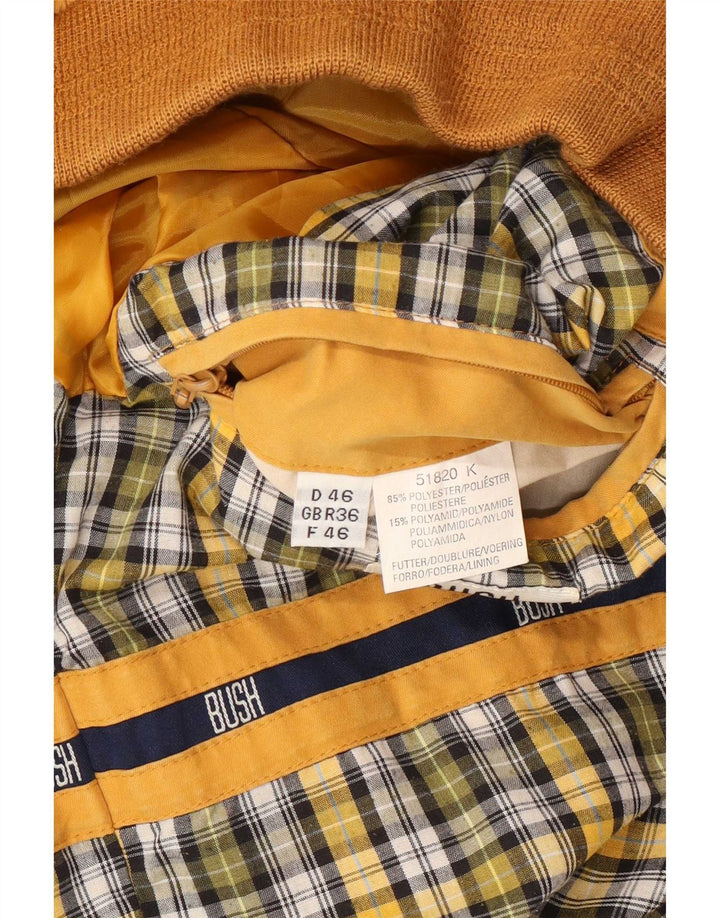 Bush Bomber Jacket UK 36 Small Jaune Polyester