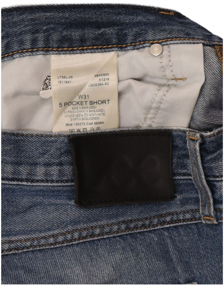 Lee Short en jean court 5 poches pour homme W31 en coton bleu moyen