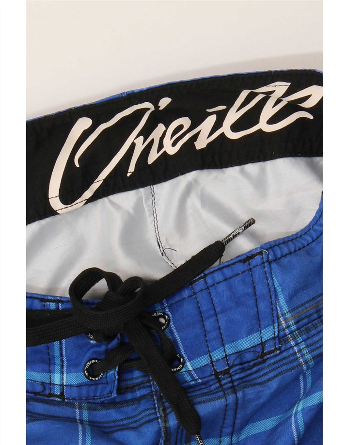 O'Neill Short de Bain Graphique Homme Bleu Moyen à Carreaux