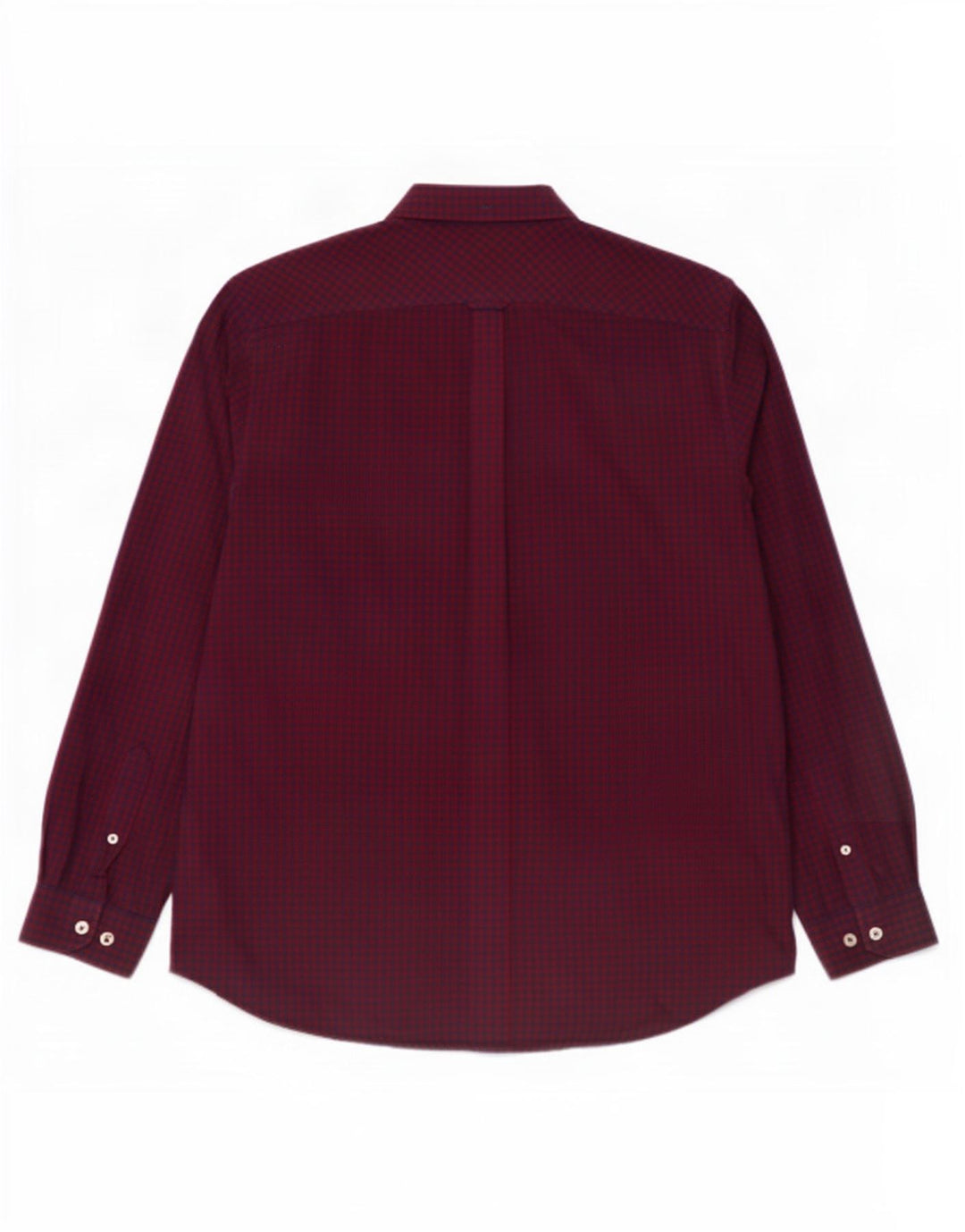 Ben Sherman Chemise Homme XL Rouge Vichy Coton