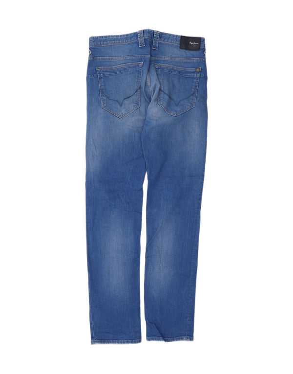 PEPE Jeans Jean Slim Regular Fit Homme W32 L34 Bleu Coton