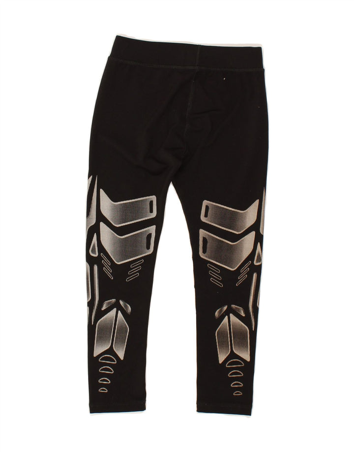 GAP Girls Graphic Leggings 9-10 Years Small  Black | Vintage Gap | Thrift | Second-Hand Gap | Used Clothing | Messina Hembry 