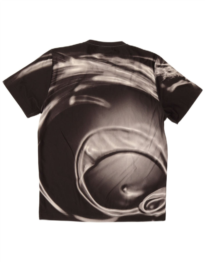 AUSTRALIAN L'ALPINA T-shirt à motif abstrait pour homme IT 46 Small Noir