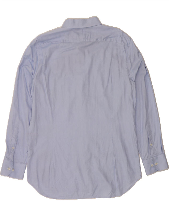 BONOBOS Mens Tailored Fit Shirt Size 16 1/2 Large Blue Cotton Vintage BONOBOS and Second-Hand BONOBOS from Messina Hembry 