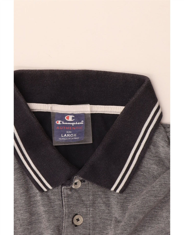 Champion Polo Homme Grand Gris