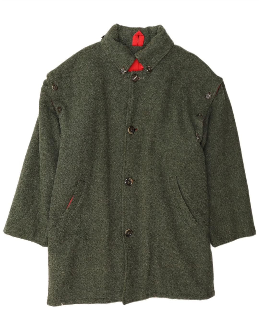 Trissi Pardessus Homme IT 44 XS Vert