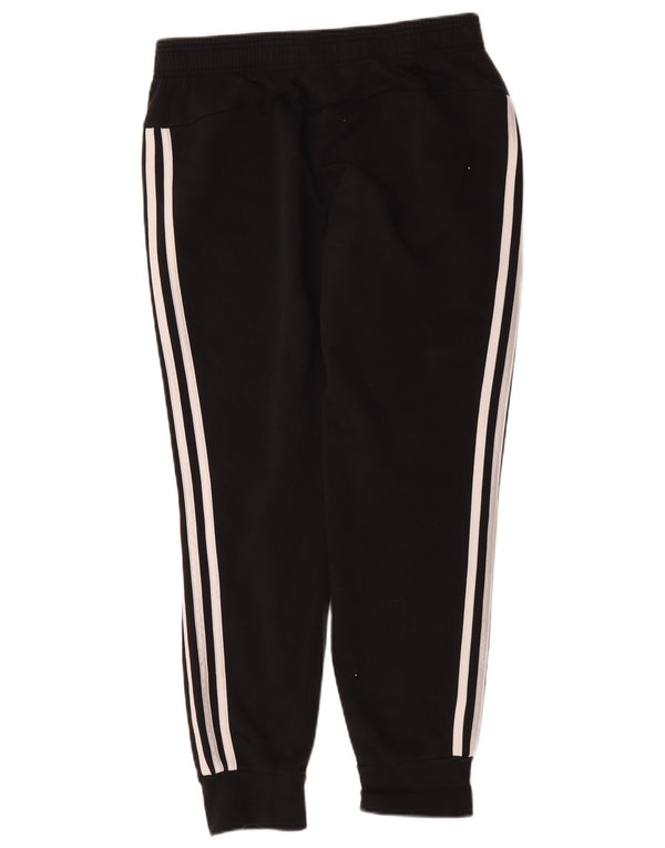 Adidas Pantalon de survêtement pour femme Joggers UK 12/14 Coton noir moyen