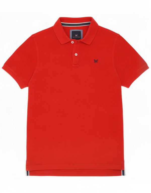 Crew Clothing Polo homme grand coton rouge