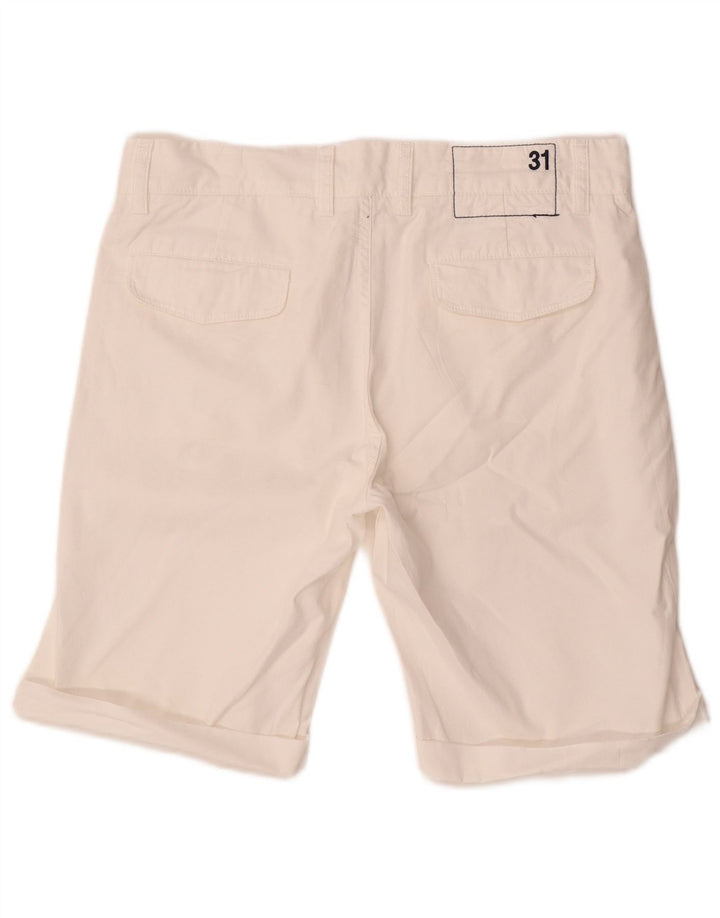 Sun68 Short Chino W31 Femme Blanc Moyen