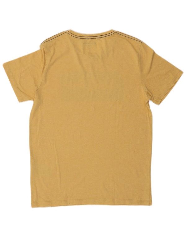 Jack & Jones T-Shirt Graphique Homme Petit Jaune Coton