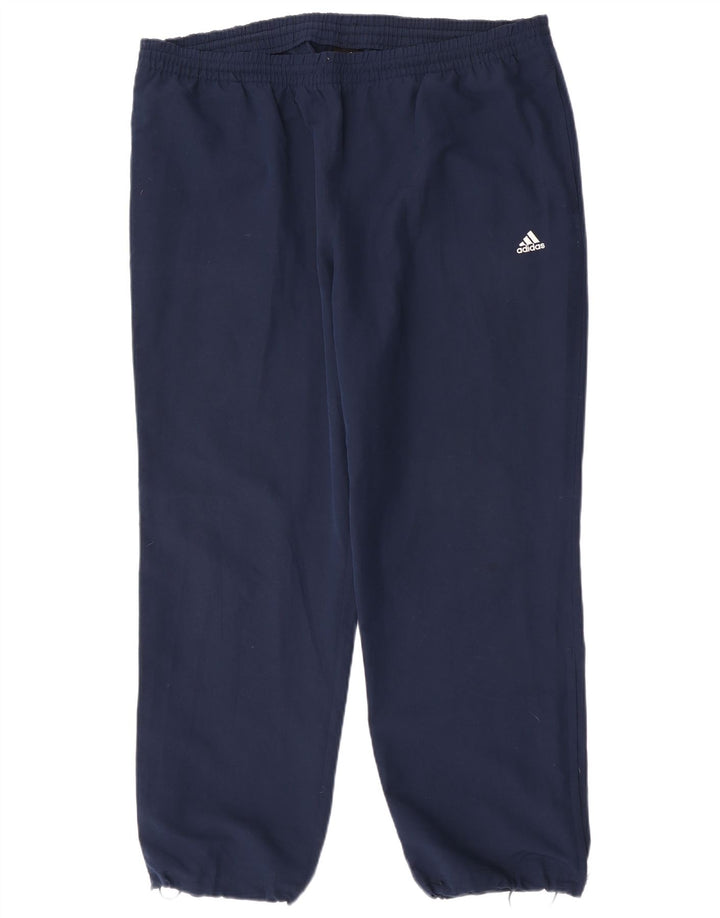 Adidas Pantalon de survêtement Climalite pour homme 2XL Bleu marine Polyester