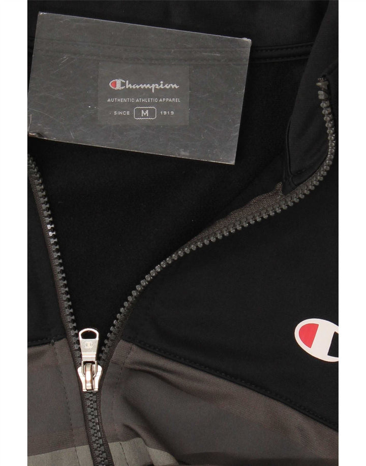 Champion Veste de Survêtement Homme Gris Moyen Colourblock