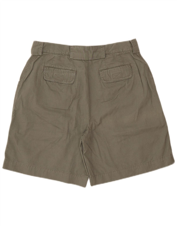 Eddie Bauer Short cargo pour femme US 12 Large W32 Coton kaki