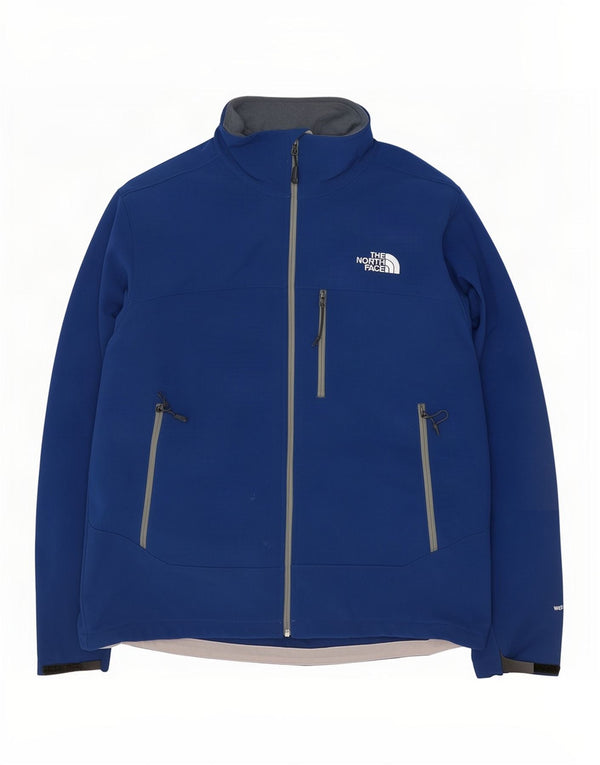 The North Face Veste Bomber Homme UK 40 Large Bleu Polyester