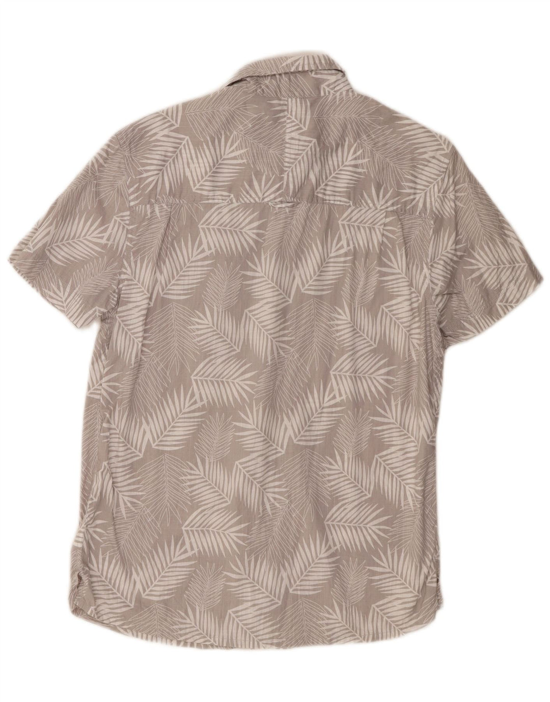 Mountain Warehouse Chemise à manches courtes pour homme en coton floral gris moyen