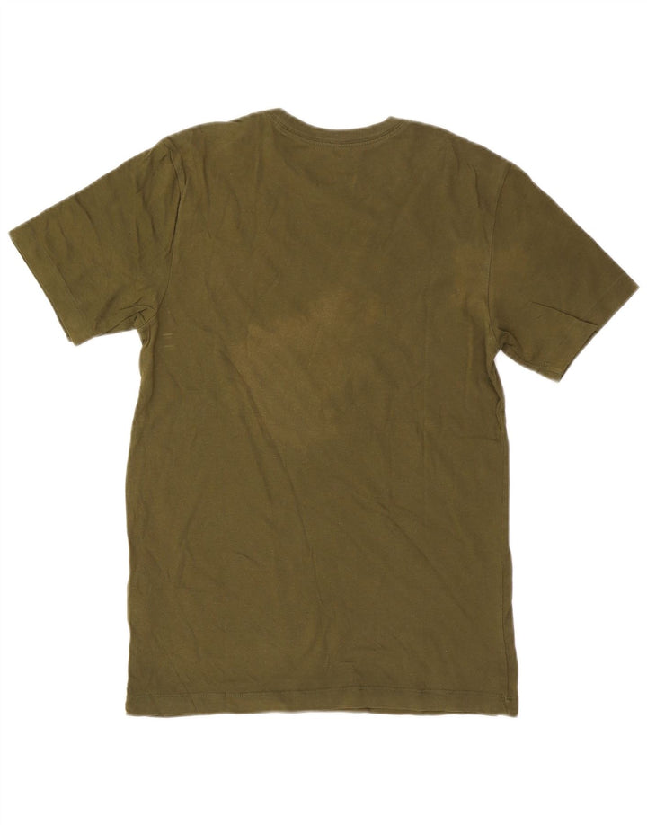 Nike T-shirt graphique pour homme en coton kaki Taille S