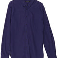 French Connection Chemise Slim Fit Homme Bleu Marine Coton
