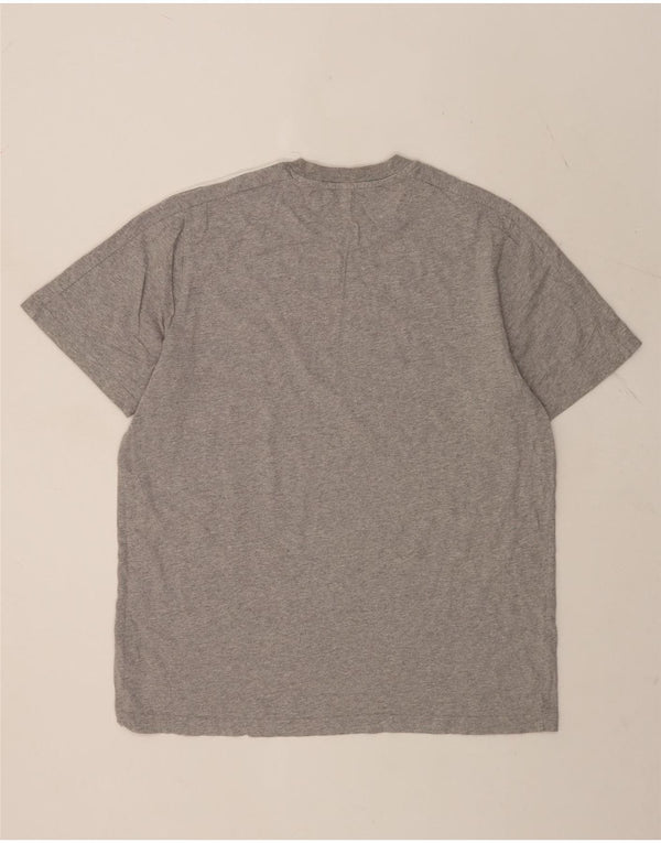 ADIDAS T-Shirt Homme Haut Large Gris Coton