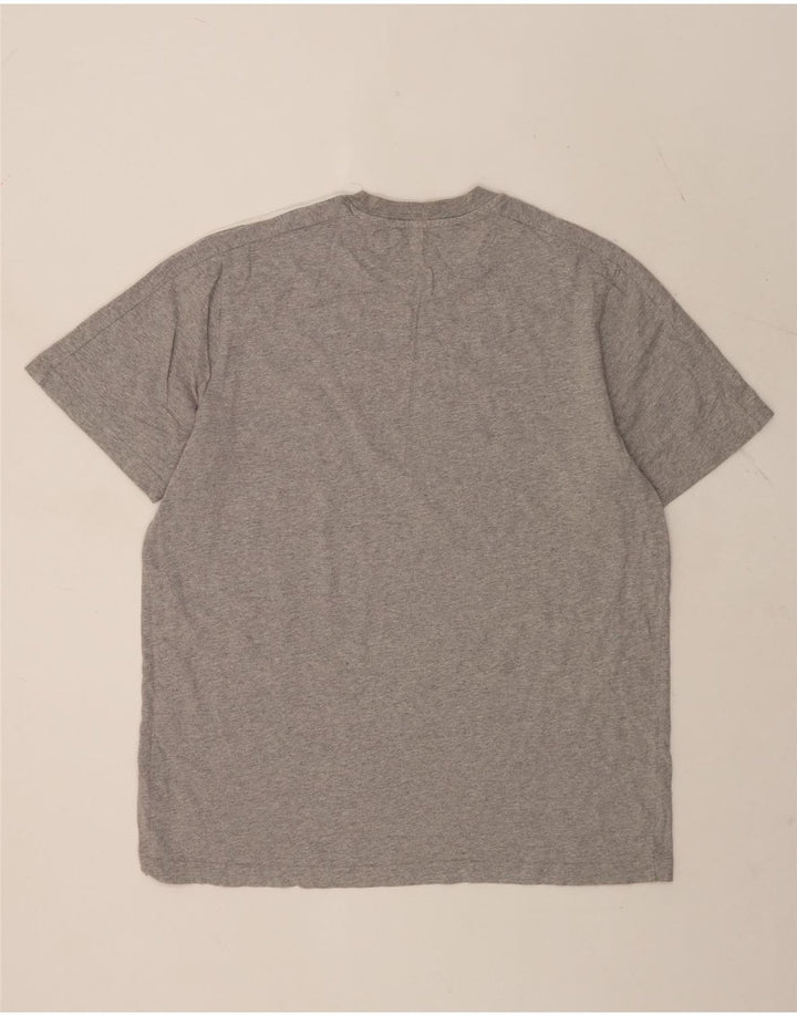 ADIDAS T-Shirt Homme Haut Large Gris Coton