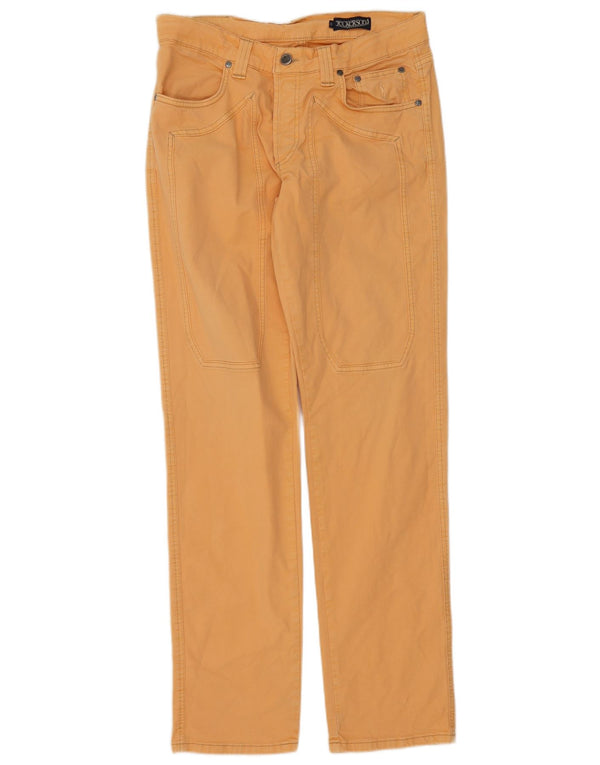 Jeckerson Jean droit homme W33 L33 coton orange