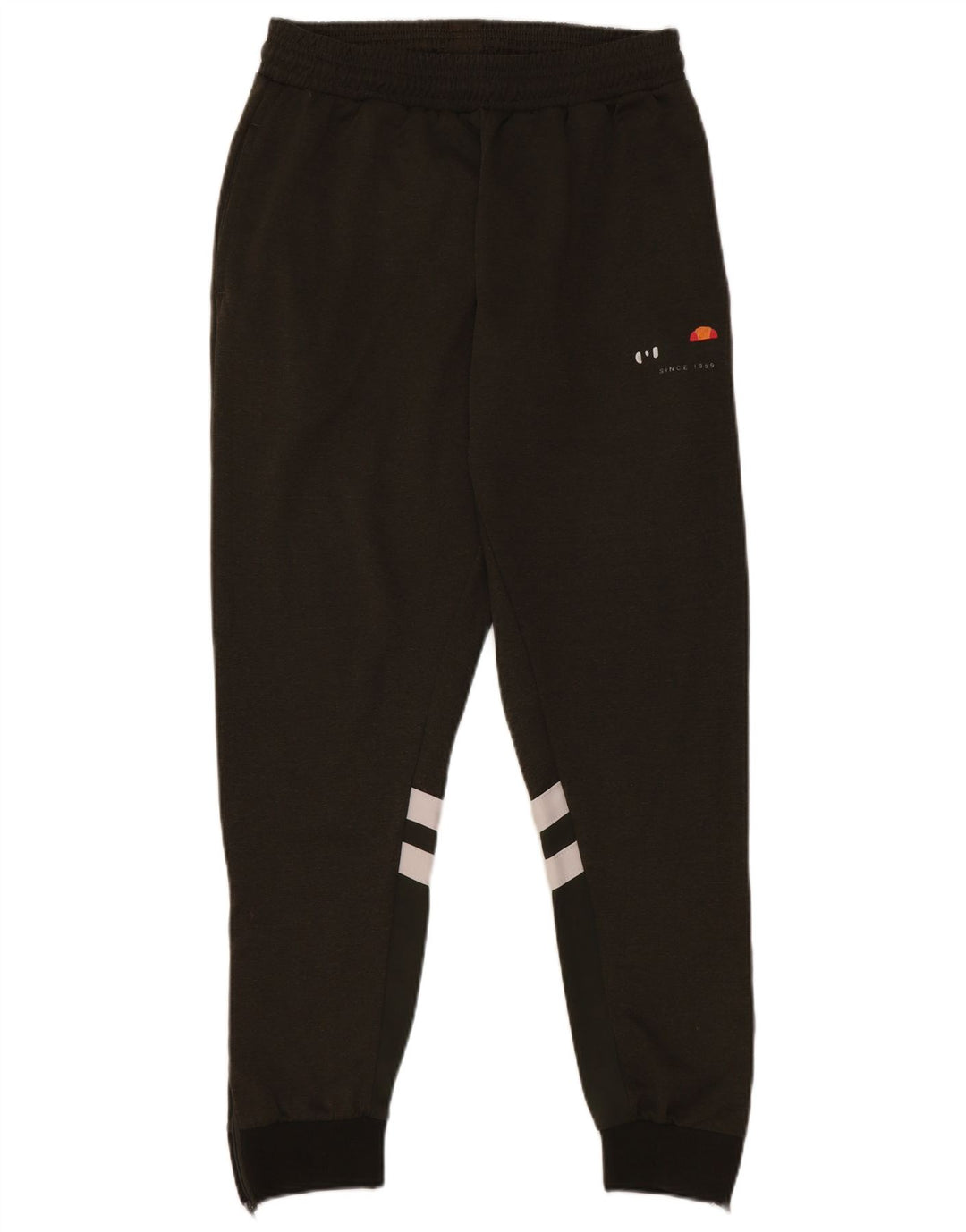ELLESSE Pantalon de survêtement pour homme Pantalon de jogging Petit Kaki Colourblock Polyester