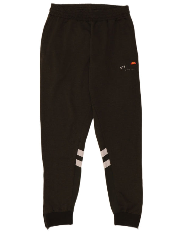 ELLESSE Pantalon de survêtement pour homme Pantalon de jogging Petit Kaki Colourblock Polyester