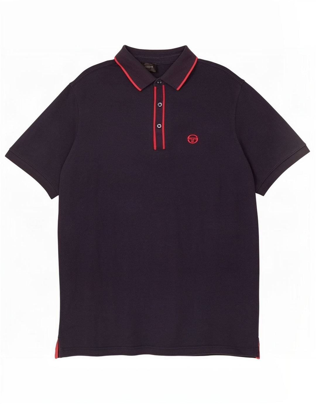 Sergio Tacchini Polo Homme XL Bleu Marine Coton