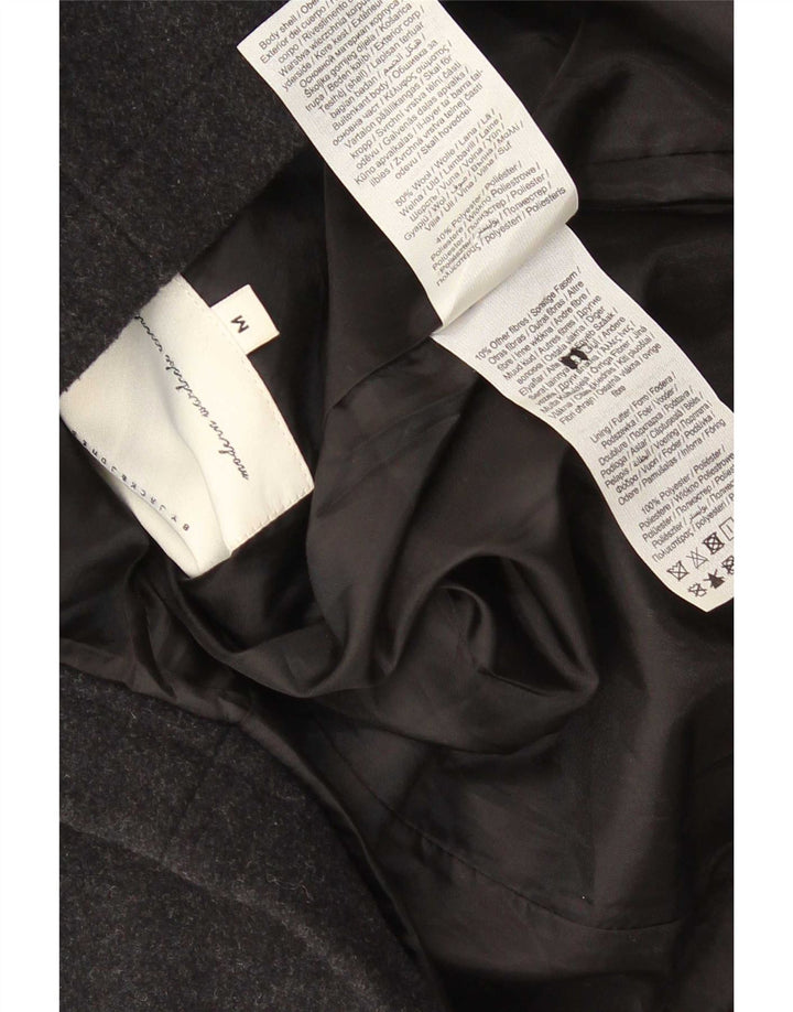 Jack & Jones Manteau Homme UK 38 Laine Noir Moyen