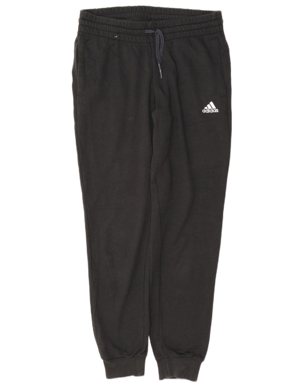 Adidas Pantalon de survêtement graphique pour femme Joggers UK 8/10 Petit coton noir