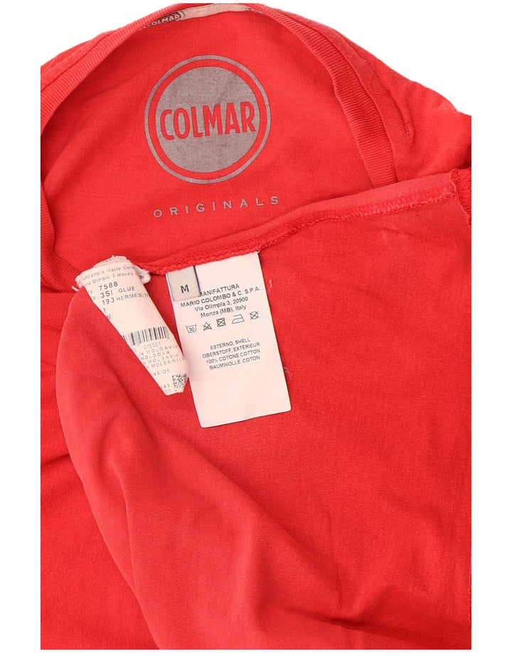 COLMAR T-Shirt Graphique Top Rouge Moyen Coton Homme